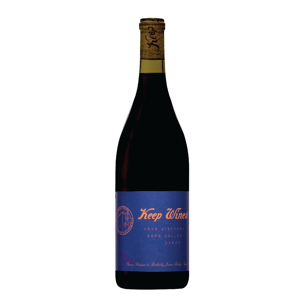 Keep Wines, Kahn Vineyard Syrah 2018