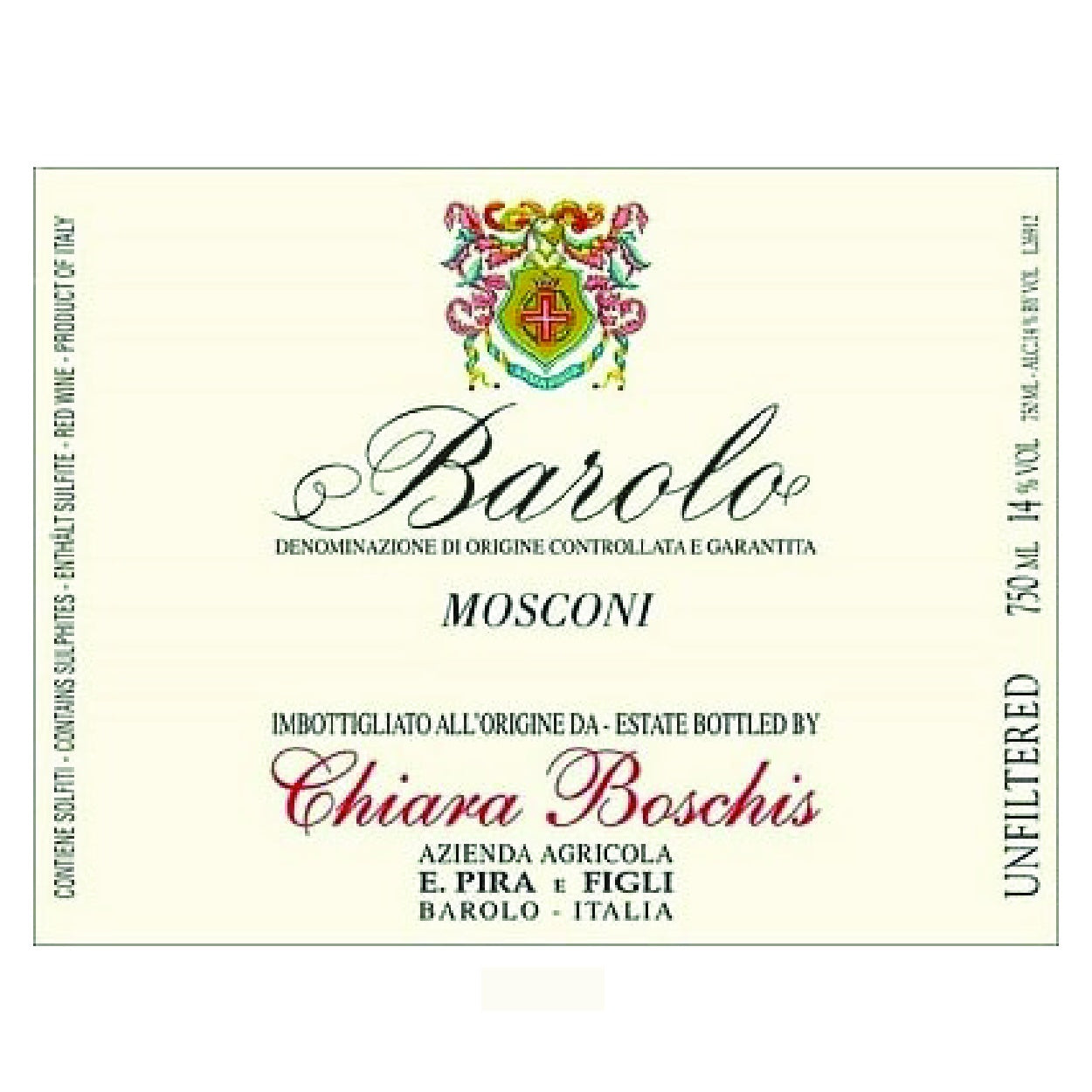 E Pira e Figli Barolo Masconi 2018
