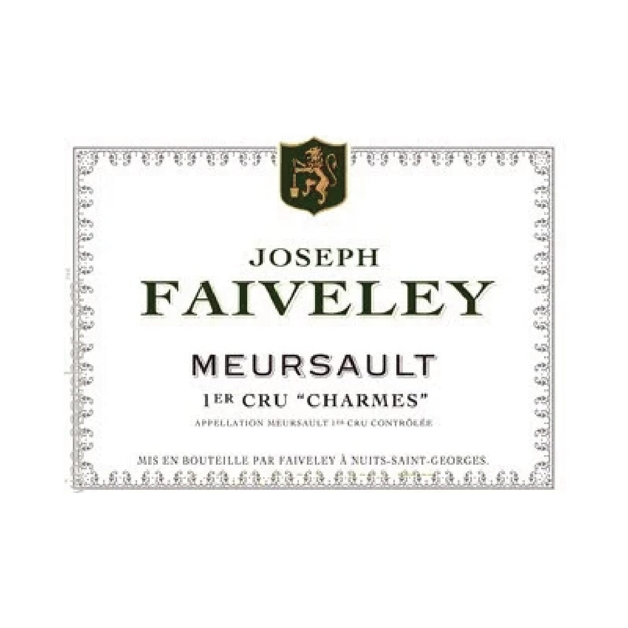 Joseph Faiveley Meursault Charmes 2010