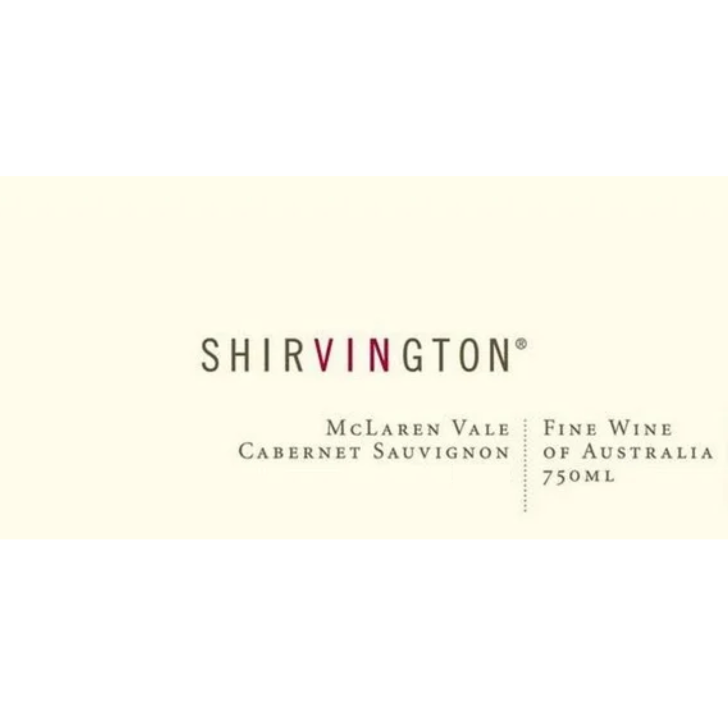 Shirvington, Cabernet Sauvignon 2008