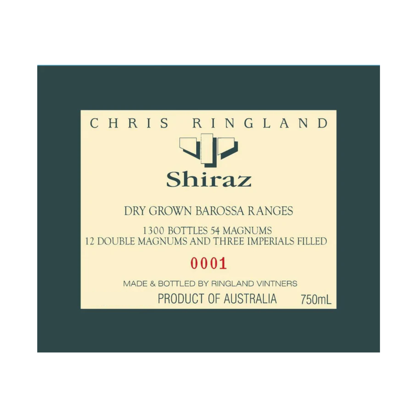 Chris Ringland, Dry Grown Shiraz 2015