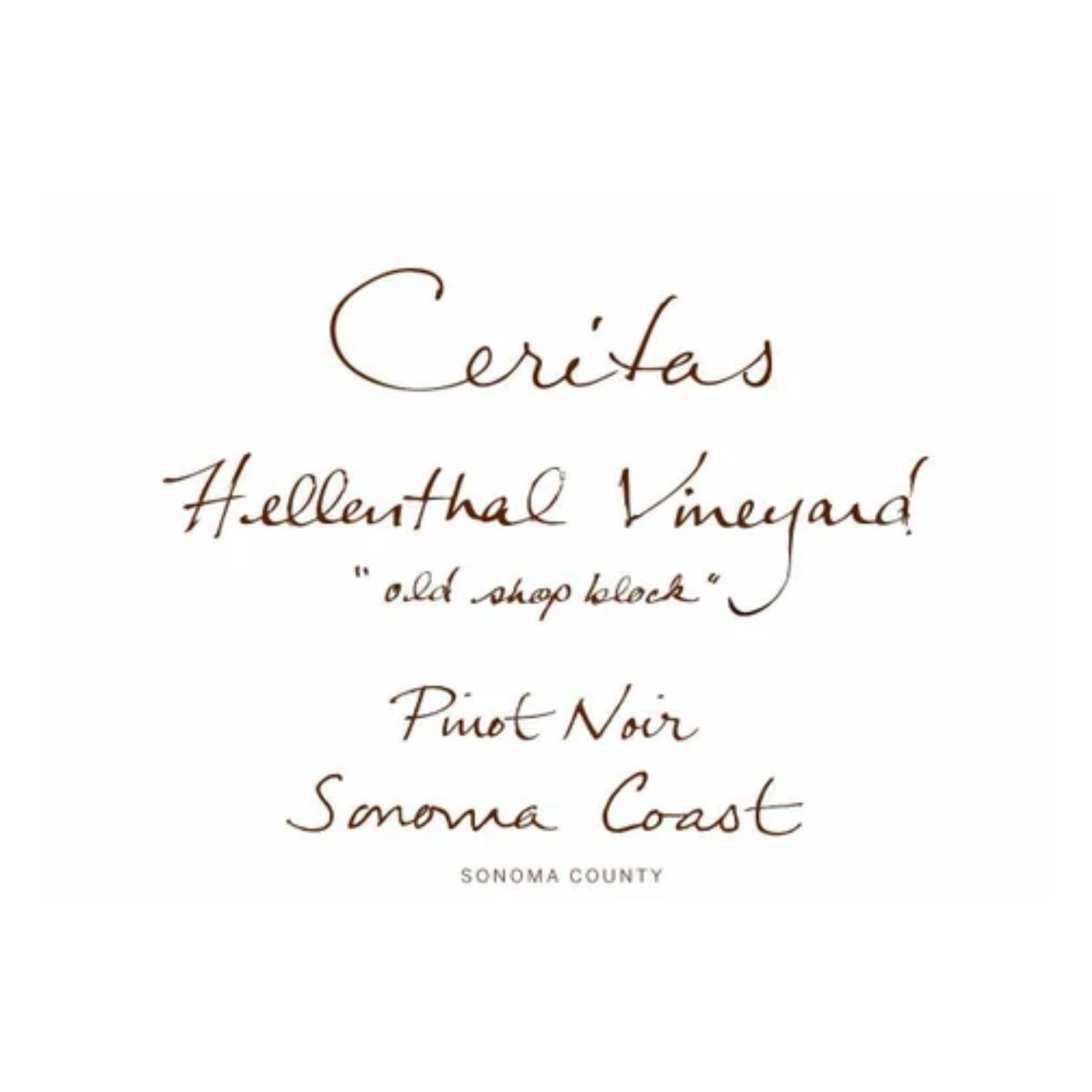 Ceritas, Hellenthal Pinot Noir 2021