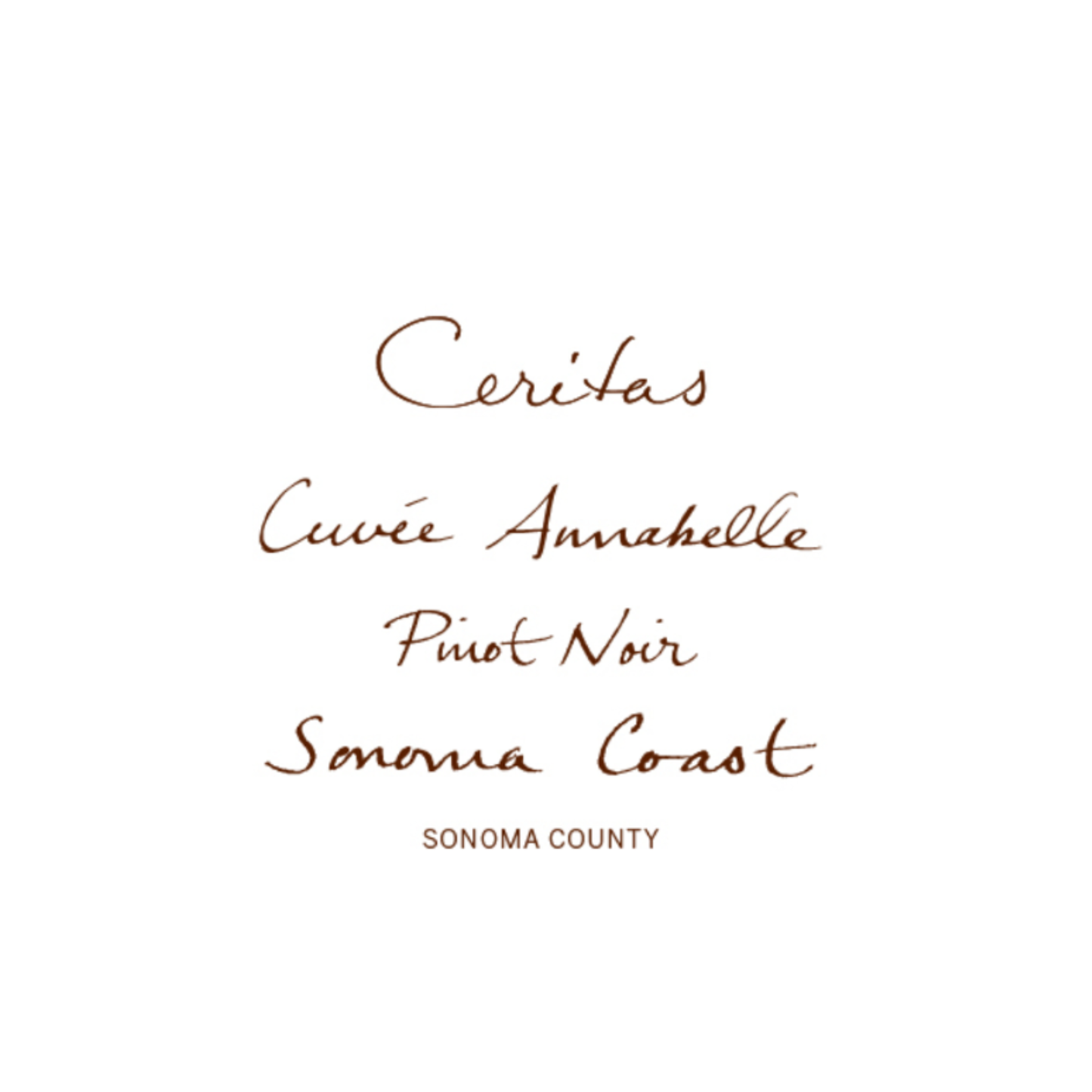 Ceritas, Annabelle Cuvee Pinot Noir 2021
