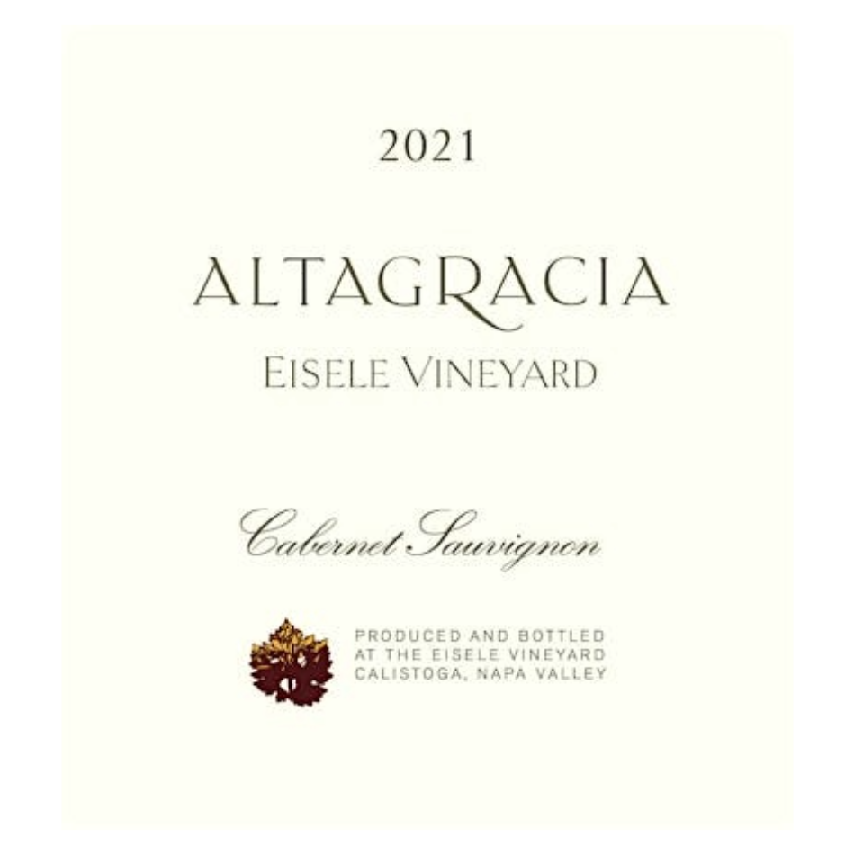 Eisele Vineyard, 'Altagracia' Cabernet Sauvignon 2021