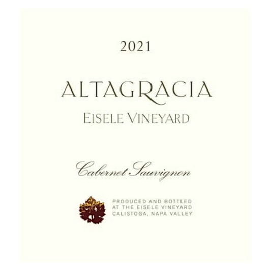 Eisele Vineyard, 'Altagracia' Cabernet Sauvignon 2021