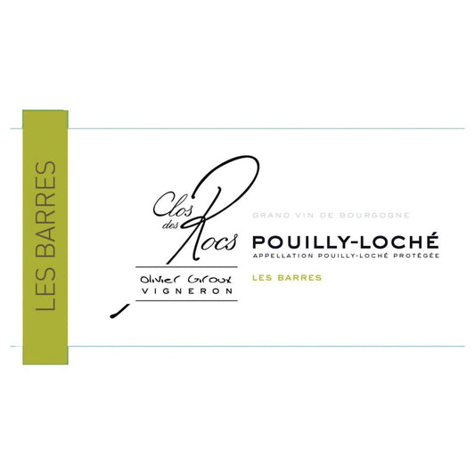 Domaine Clos des Rocs Pouilly-Loche Les Barres 2022