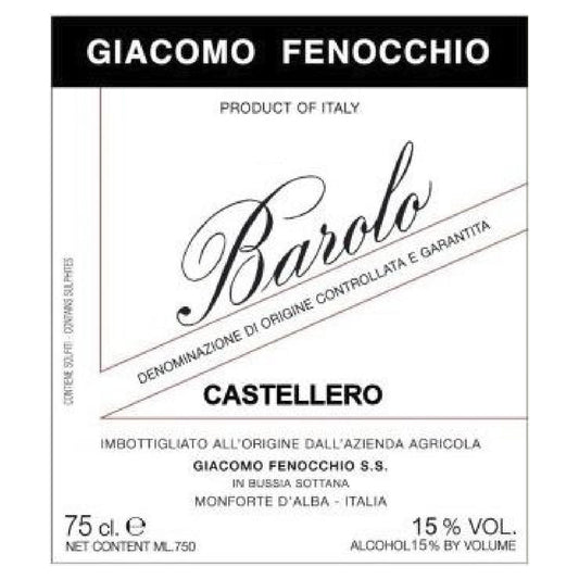 Giacomo Fenocchio Barolo Castellero 2017