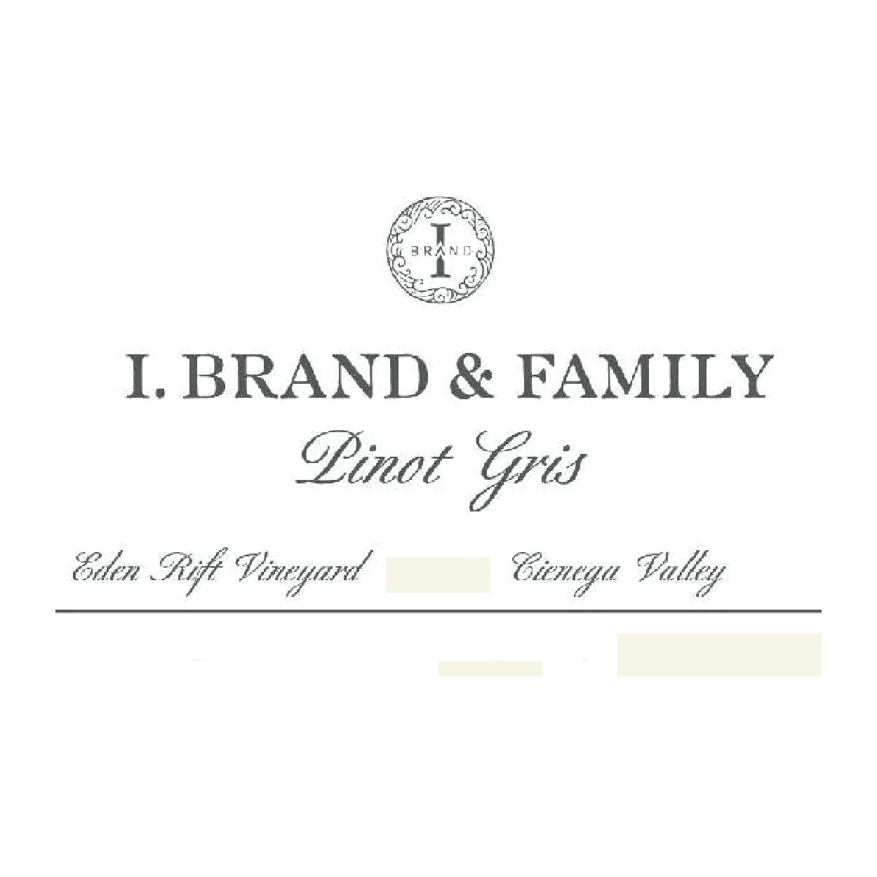I Brand & Family, Eden Rift Pinot Gris 2020
