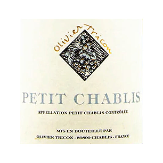 Oliver Tricon Petit Chablis 2022