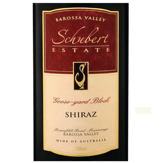 Schubert Estate Gooseyard Block Shiraz 2007